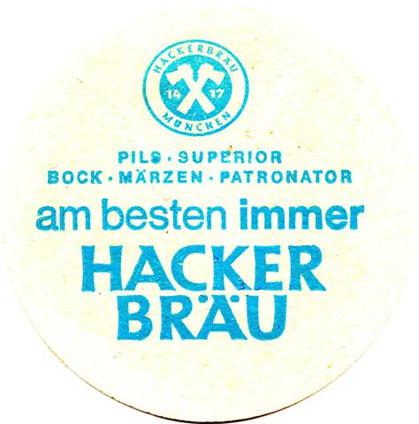 mnchen m-by hacker ha rund 6b (215-pils superior-blau) 